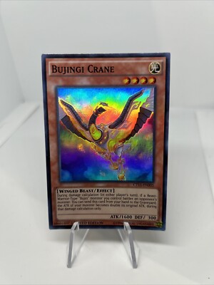 Yu-Gi-Oh! Bujingi Crane CT11-EN005 Limited Super Rare MP-image