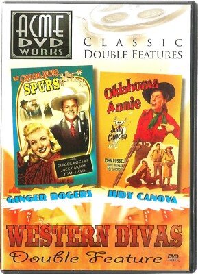 THE GROOM WORE SPURS / OKLAHOMA ANNIE (DVD) Ginger Rogers - Judy Canova WESTERNS-image