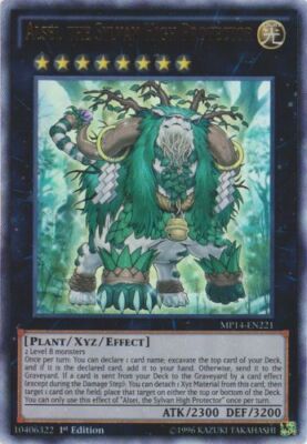 Alsei, the Sylvan High Protector - MP14-EN221 - Ultra Rare - 1st Edition NM YuGi-image