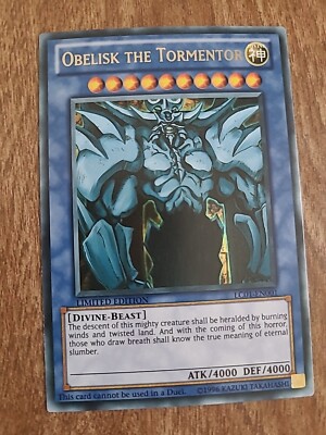 Obelisk The Tormentor LC01- EN001 - Legendary Collection- Limited Edition- LP-image