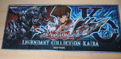 YuGiOh! Legendary Collection Kaiba Hard Folding Double Sided Play Mat-image