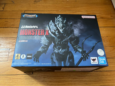 S.H.MonsterArts Monster X Figure From Godzilla Final Wars Bandai Japan Import-image