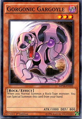 Gorgonic Gargoyle MP14-EN193 Yu-Gi-Oh! Light Play 1st Edition-image
