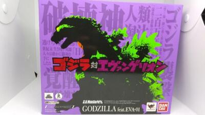 S.H.MonsterArts GODZILLA feat.EVA-01 Evangelion Tamashii Web Japan BANDAI-image