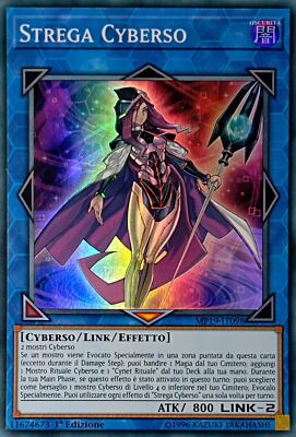 Cyber Witch - Super Rare - 2019 Mega-Tin Mega-Pack - MP19-IT098 - ITA New-image