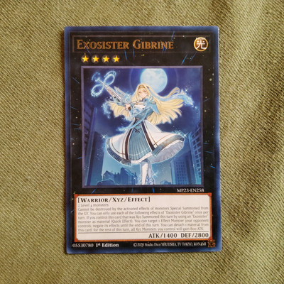Exosister Gibrine MP23-EN258 25th Anniversary Tin: Dueling Heroes Mega Pack 1st-image