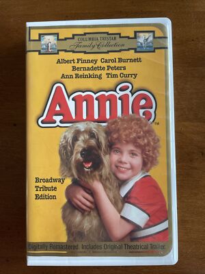 Annie (VHS, 1997, Slip Sleeve Case Closed Caption)-image