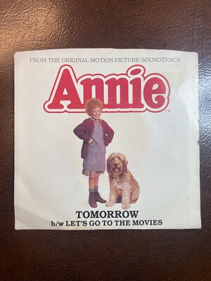 Annie Movie Soundtrack JS 38000 PROMO 33rpm Vinyl PA-D-image