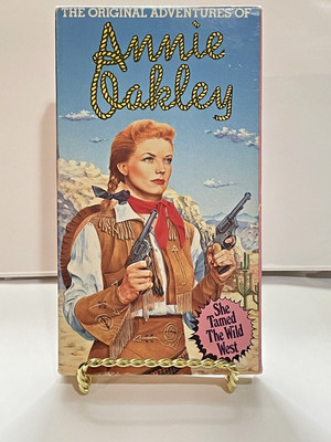 The Original Adventures Of Annie Oakley VHS 1950s TV serial western Gail Davis-image