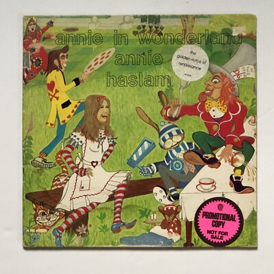 Annie Haslam (Renaissance) - Promo-Annie In Wonderland LP- SIRE 1977-image