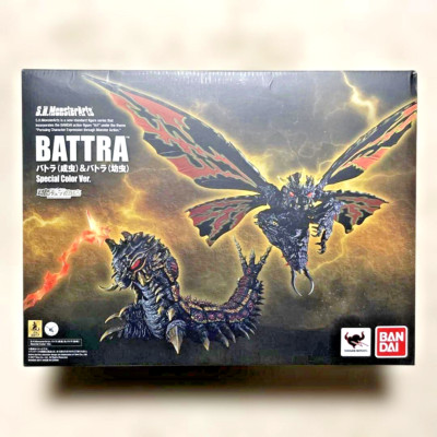 Bandai S.H.MonsterArts Battra Adult and Larva Special Color Ver. Figure-image