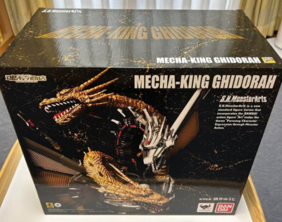 S.H.MonsterArts MECHA KING GHIDORAH Godzilla Vs King Ghidorah Bandai From Jp-image