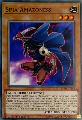 Amazoness Spy - Common - 2018 Mega-Tin Mega-Pack - MP18-IT165 - Italian New-image