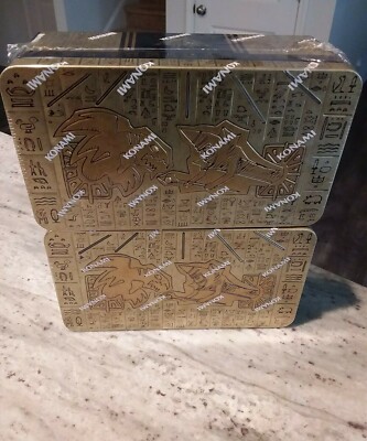 2 2021 KONAMI YU-GI-OH ANCIENT BATTLES FACTORY SEALED TINS WITH MEGA PACKS-image
