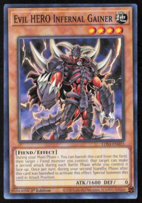 Evil HERO Infernal Gainer Legendary Duelists: Season 3 #LDS3-EN023-image