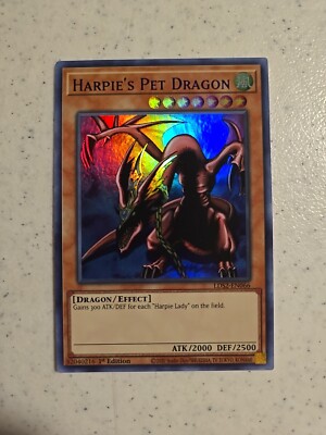 Harpie's Pet Dragon (Purple) LDS2-EN066 Legendary Duelists: Season 2 1st Edition-image