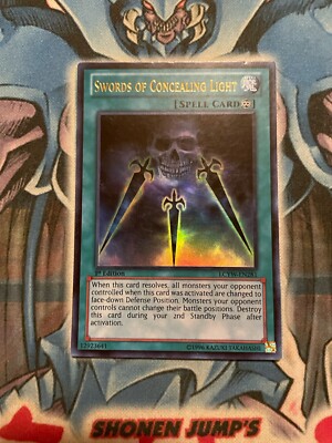 NM 1st Swords of Concealing Light LCYW-EN281 Legendary Collection Yugi's World-image