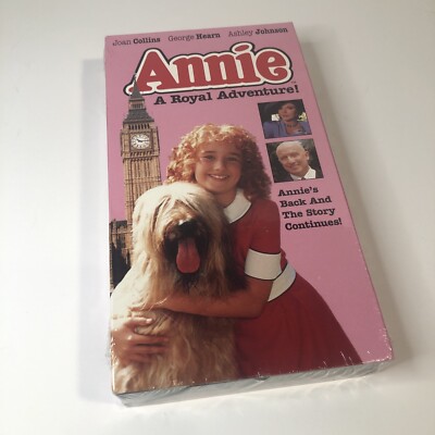 ANNIE A Royal Adventure VHS Joan Collins NEW **Sealed** Movie-image