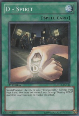D - Spirit - LCGX-EN142 - Common - 1st Edition x1 - Lightly Played-image