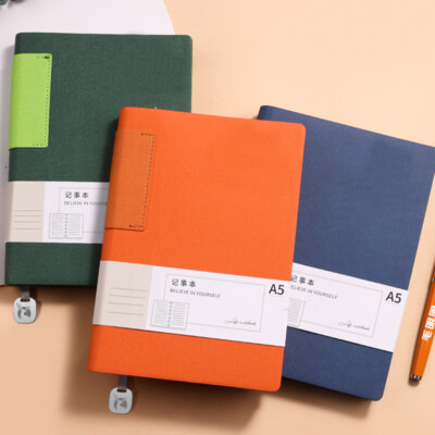 Thick PU Leather Journal A5 Notebook Lined Paper Writing Diary Planner 320 Pages-image