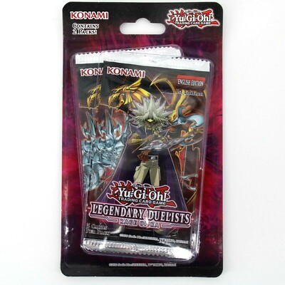 Yugioh Legendary Duelists Rage of Ra 1st Edition 2-Pack Booster Pack Blister NEW-image