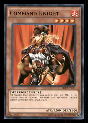 Yugioh Command Knight #LDK2-ENJ20 Legendary Decks II LP-image