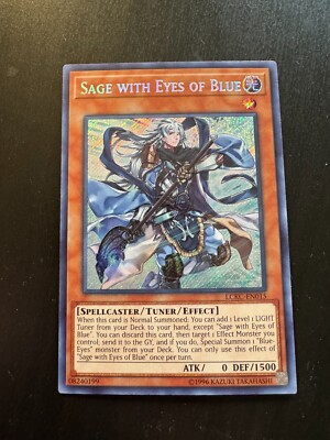 Sage with Eyes of Blue Unlimited Ultra Rare NM LCKC-EN015-image