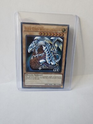 Blue-Eyes White Dragon (Quarter Century Secret Rare) LC01-EN004 Legendary...-image