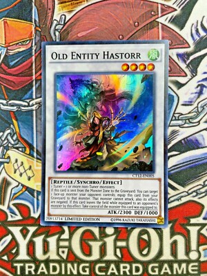 *** Old Entity Hastorr *** CT12-EN005 | SUPER Limited Ed | YuGiOh! NM-image