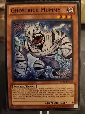 Ghostrick Mummy - Yugioh Dark Monster - Vintage-image
