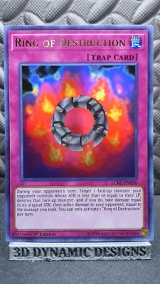 | Yugioh Ring of Destruction LCKC-EN050 1st Edition Ultra Rare Kaiba  NM 🔥 |-image