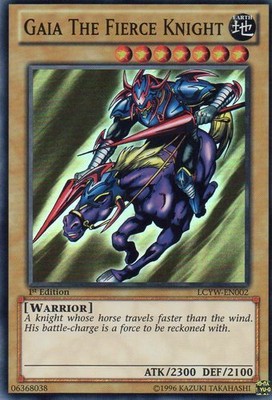 Gaia the Fierce Knight - LCYW-EN002 - Super Rare - Unlimited Edition x1 NM-Mint -image