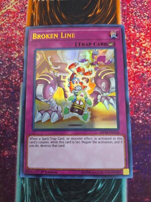 Yu-Gi-Oh! Broken Line MP18-EN156 Ultra Rare 1st Edition Near Mint-image