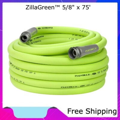 Flexzilla® Garden Hose, Hybrid Polymer, ZillaGreen™ 5/8