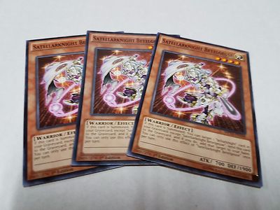 3x Yu-Gi-Oh 2015 Mega-Tin Mega Pack  #MP15-EN148 Satellarknight Betelgeuse-image
