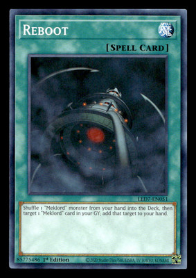 Yugioh Legendary Duelists: Rage of Ra #LED7-EN051 Reboot-image