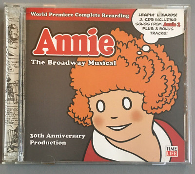 Annie: The Broadway Musical 30th Anniversary Production 2 CD Set - Ships Free-image