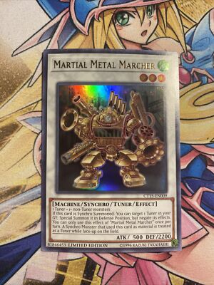 Yugioh! Martial Metal Marcher CT15-EN009 Ultra Rare Limited Edition NM -image