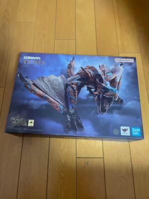 S.H. Monster Arts Rise Tigrex Monster Hunter Figure Bandai Spirits NEW #434-image