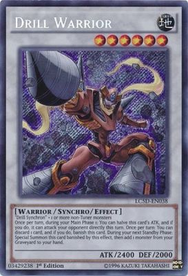 DRILL WARRIOR - (LC5D-EN038) - Secret - 1st - Yu-Gi-Oh Legendary Collection 5Ds-image