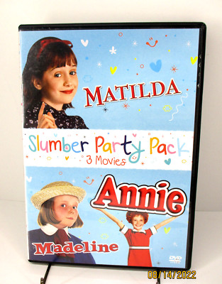 Slumber Party Pack (2 DVD 2017) Annie,  Matilda,  Madeline-image