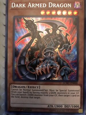 Yu-Gi-Oh! TCG Dark Armed Dragon Legendary Collection Kaiba Lckc-en068 1st Ed Sec-image