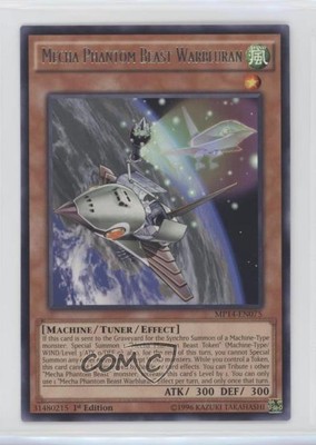2014 Yu-Gi-Oh! Mega-Tins Mega Pack Mecha Phantom Beast Warbluran 0ms5-image