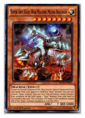 2017 Mega-Tins #MP17-EN047 Super Anti-Kaiju War Machine Mecha-Dogoran - 1st Ed.-image