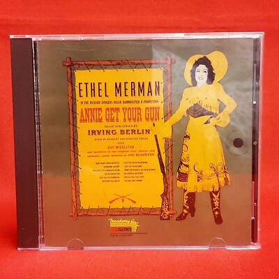 Ethel Merman Annie Get Your Gun Original Cast Album Audio CD 1990-image