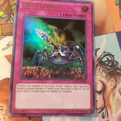 Virus Cannon LCKC-EN056 Yu-Gi-Oh Legendary Collection Kaiba-Unlimited Edition...-image