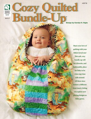 COZY QUILTED BUNDLE-UP 3 Quilt Design Patterns by Annie's Attic #420718 Leaflet-image