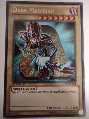 Yu-Gi-Oh! TCG Dark Magician Legendary Collection 3: Yugi's World LCYW-EN001 1st…-image