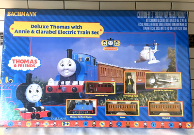 Bachman Deluxe Thomas With Annie & Clarabel Electric Trains Set - 00644-image