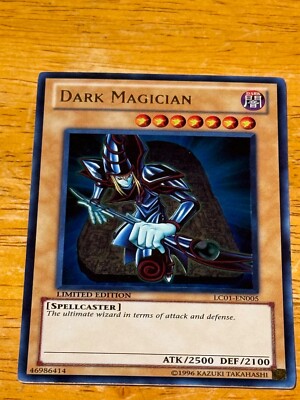 Dark Magician LC01-EN005 Yu-Gi-Oh Legendary Collection 1 Limited Edition-image